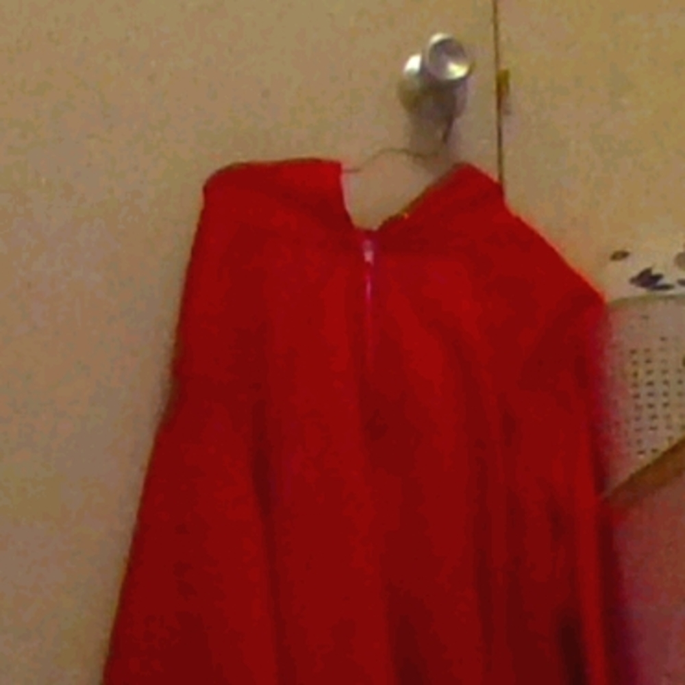 red Jennifer Lauren plus jacket